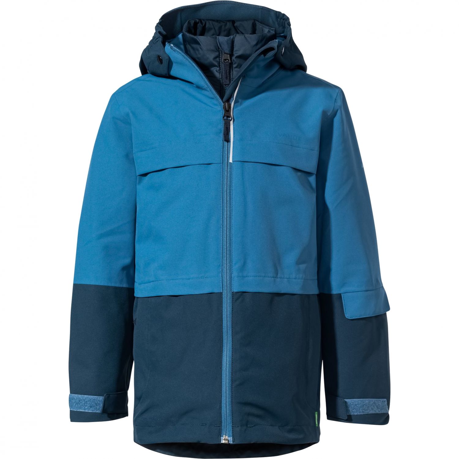 Vaude Kids Snow Cup 3in1 Jacket II, chaqueta de esquí, azul