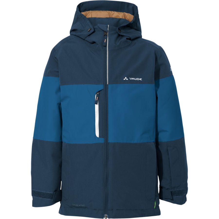 Vaude Kids Snow Cup Jacket, chaqueta de esquí, azul oscuro/azul