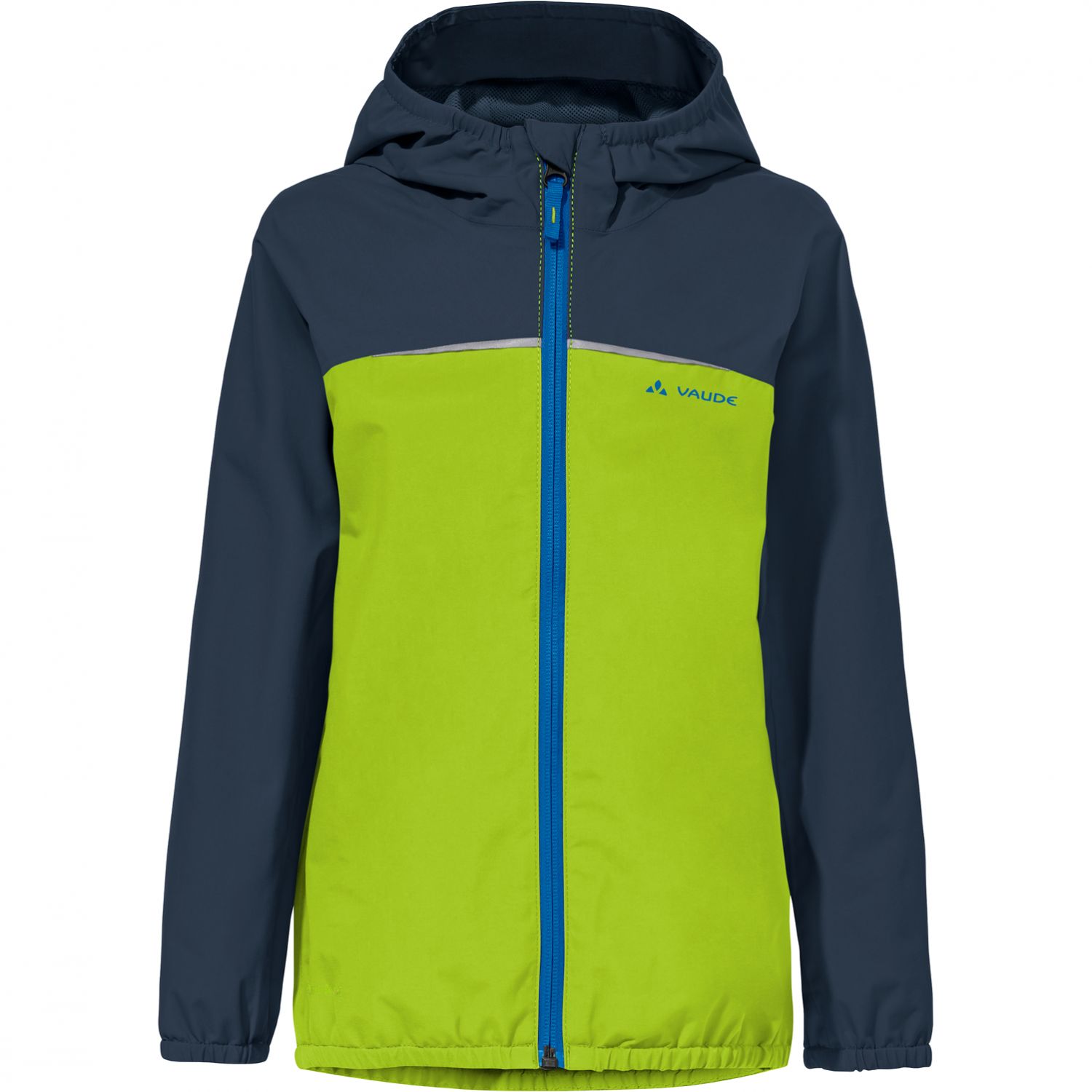 Vaude Kids Turaco Jacket II, chaqueta de lluvia, verde