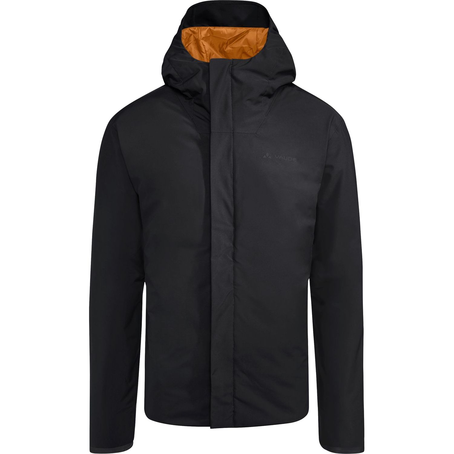 Vaude Men's Cyclist Warm Rain Jacket, chaqueta de lluvia, hombre, negro