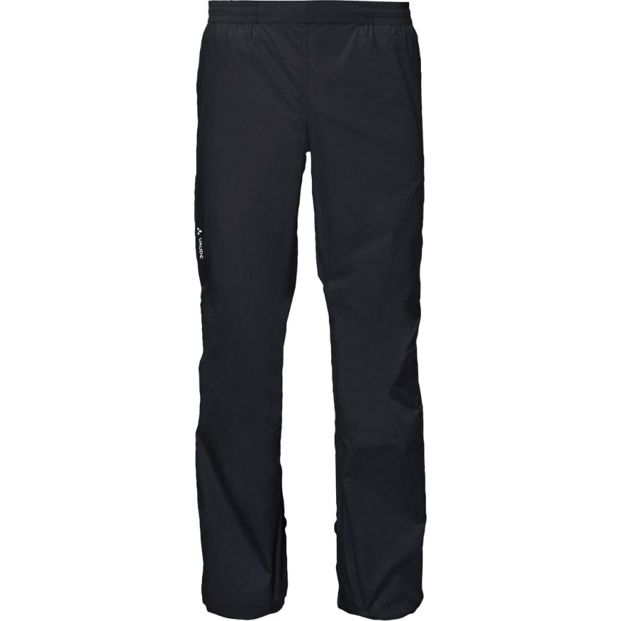 Vaude Men's Drop Pants II, pantalones de lluvia, hombre, negro