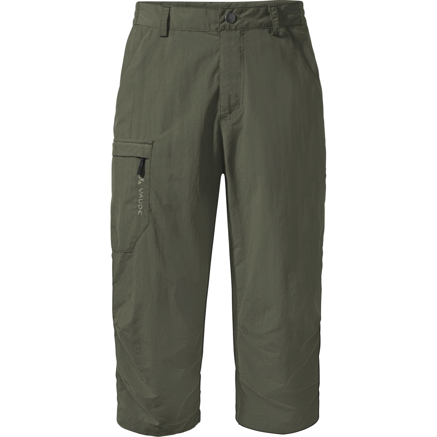 Vaude Men's Farley Capri Pants II, pantalones de senderismo, verde
