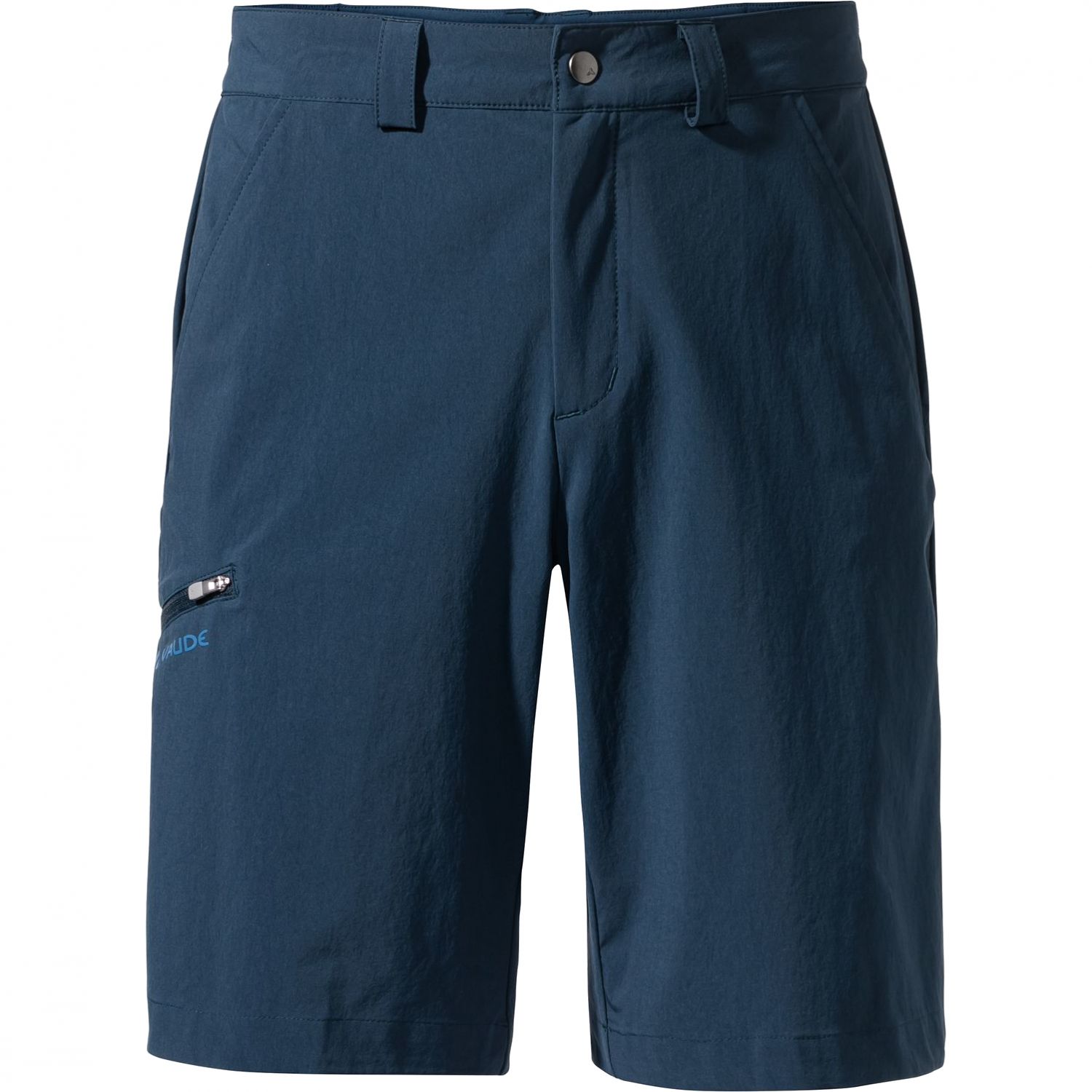 Vaude Men's Farley Stretch Bermuda II, pantalones cortos de senderismo, hombre, azul oscuro