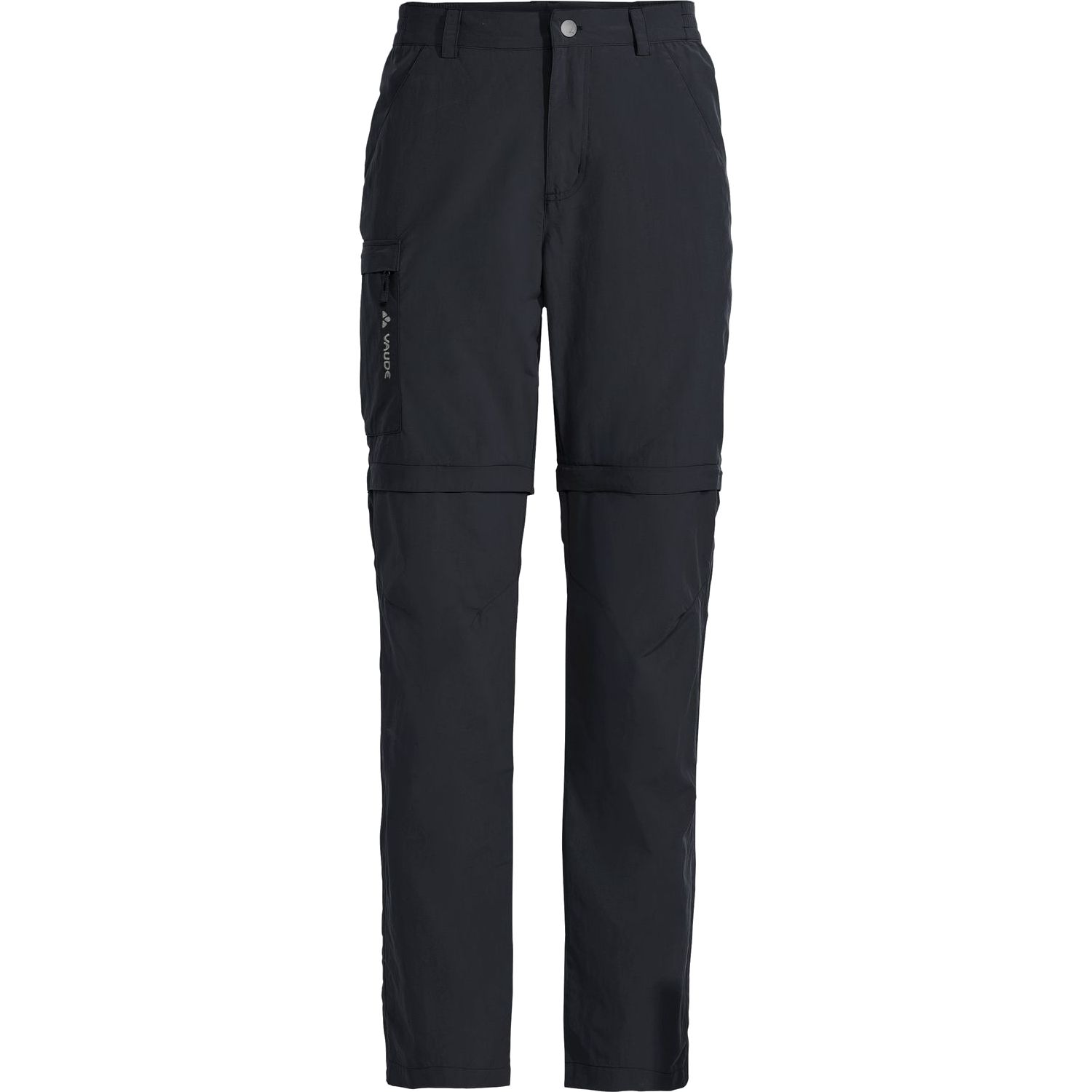 Vaude Men's Farley ZO Pants V, pantalones de senderismo, hombre, negro
