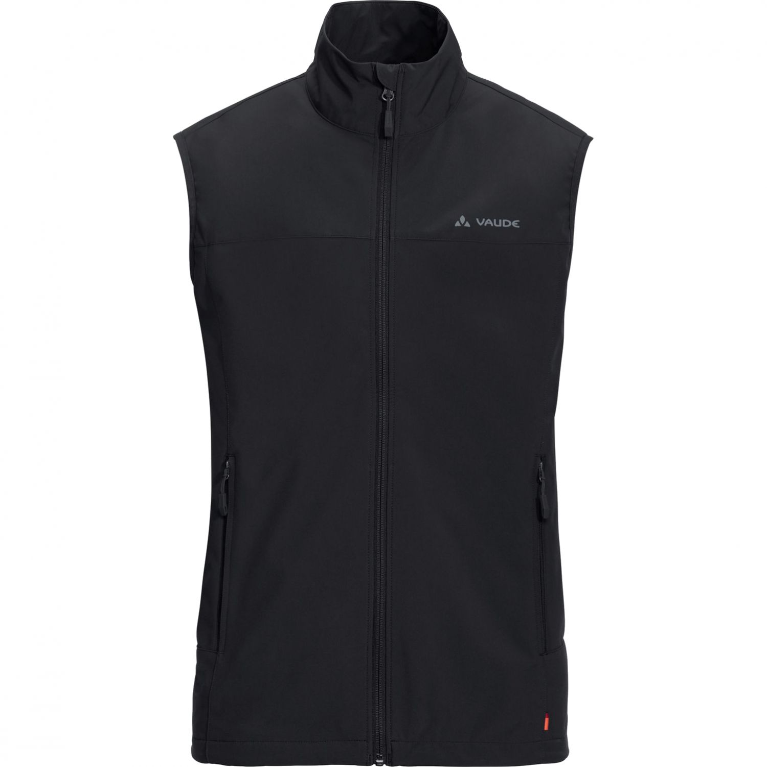 Vaude Men's Hurricane Vest III, chaleco softshell, hombre, negro