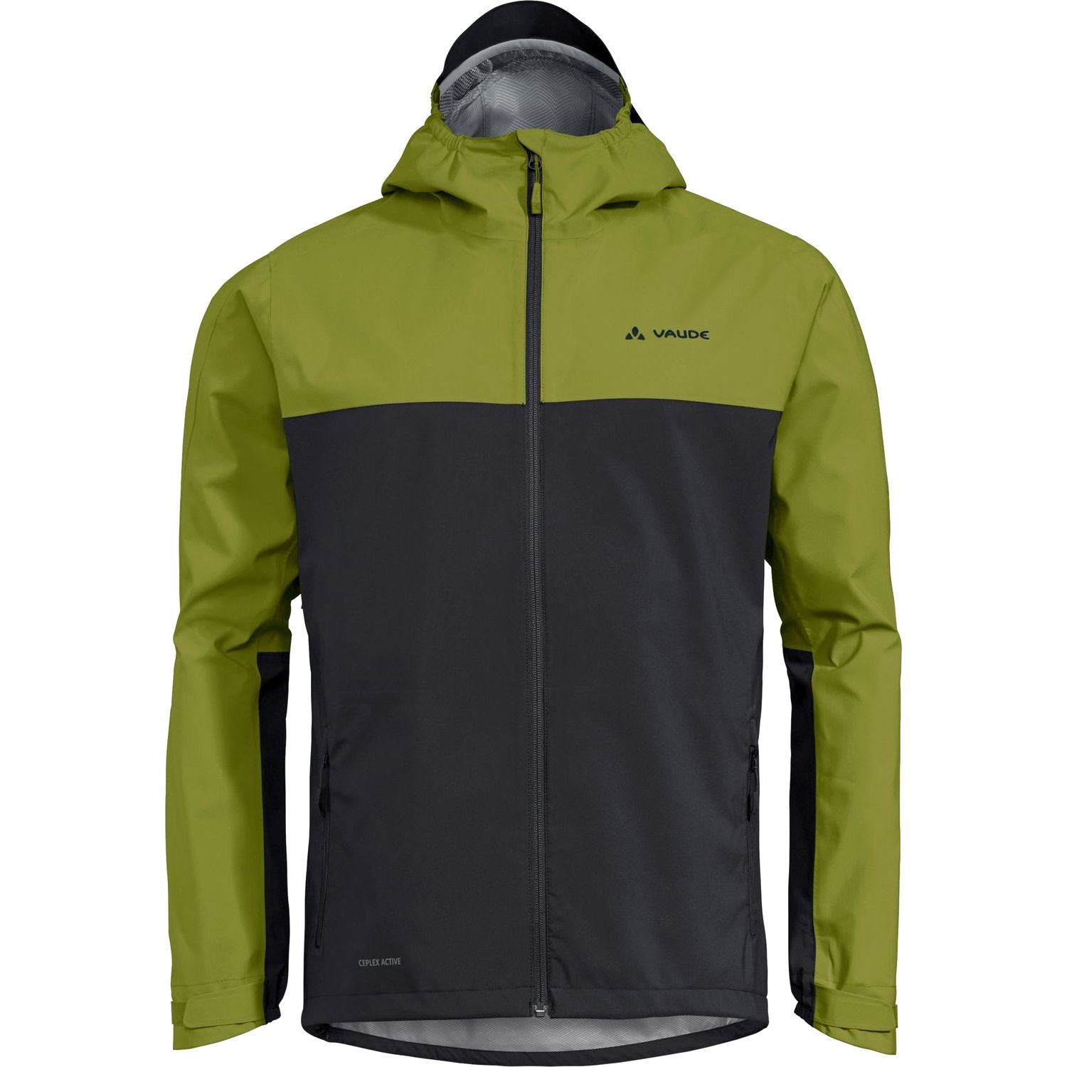 Vaude Men's Moab Rain Jacket, chaqueta de lluvia, verde