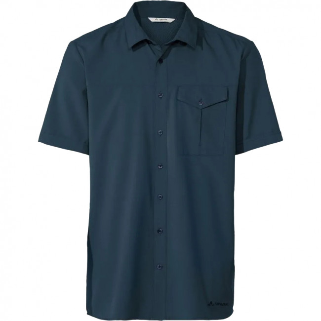 Vaude Men's Rosemoor Shirt II, camisa de senderismo, azul