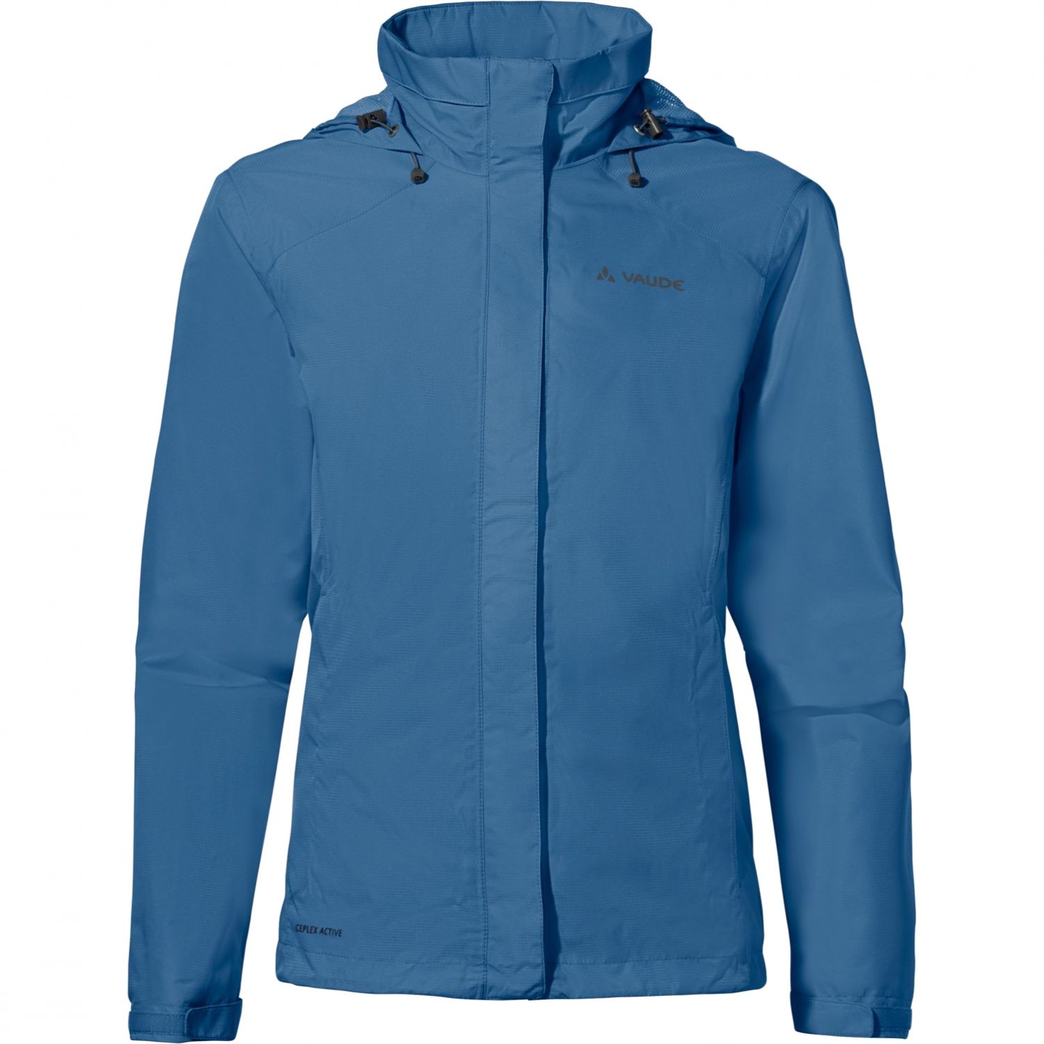 Vaude Women's Escape Bike Light Jacket, chaqueta de lluvia, mujer, azul oscuro
