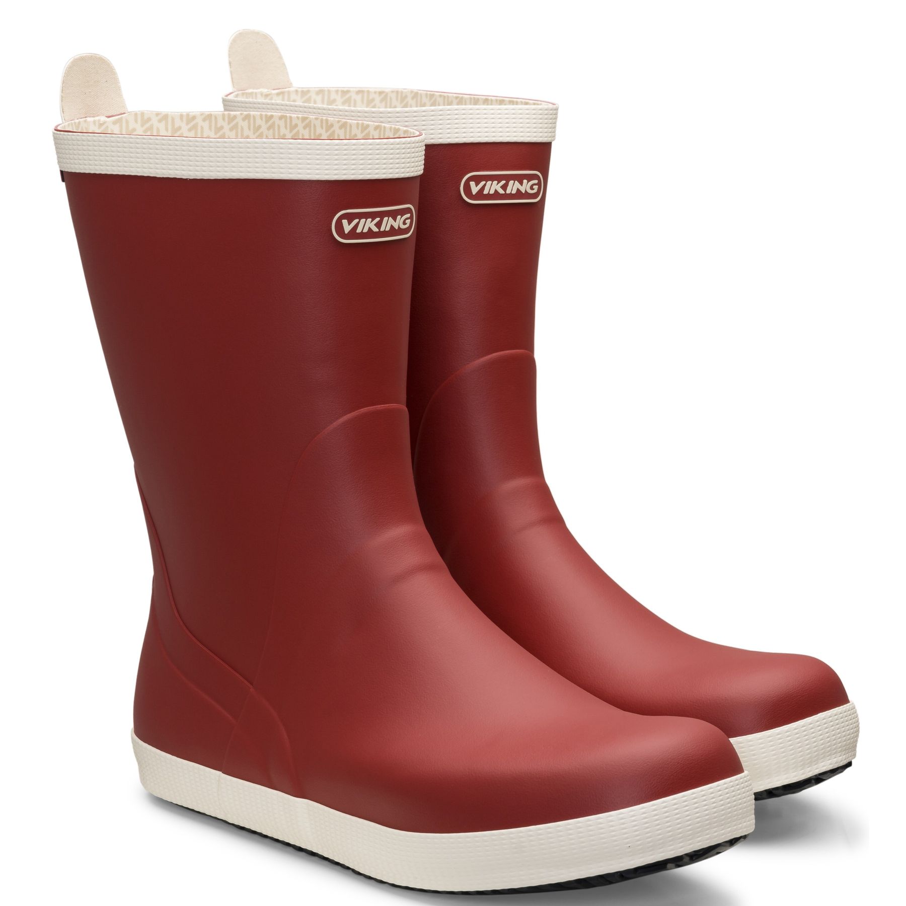 Viking Footwear Seilas, botas de goma, rojo
