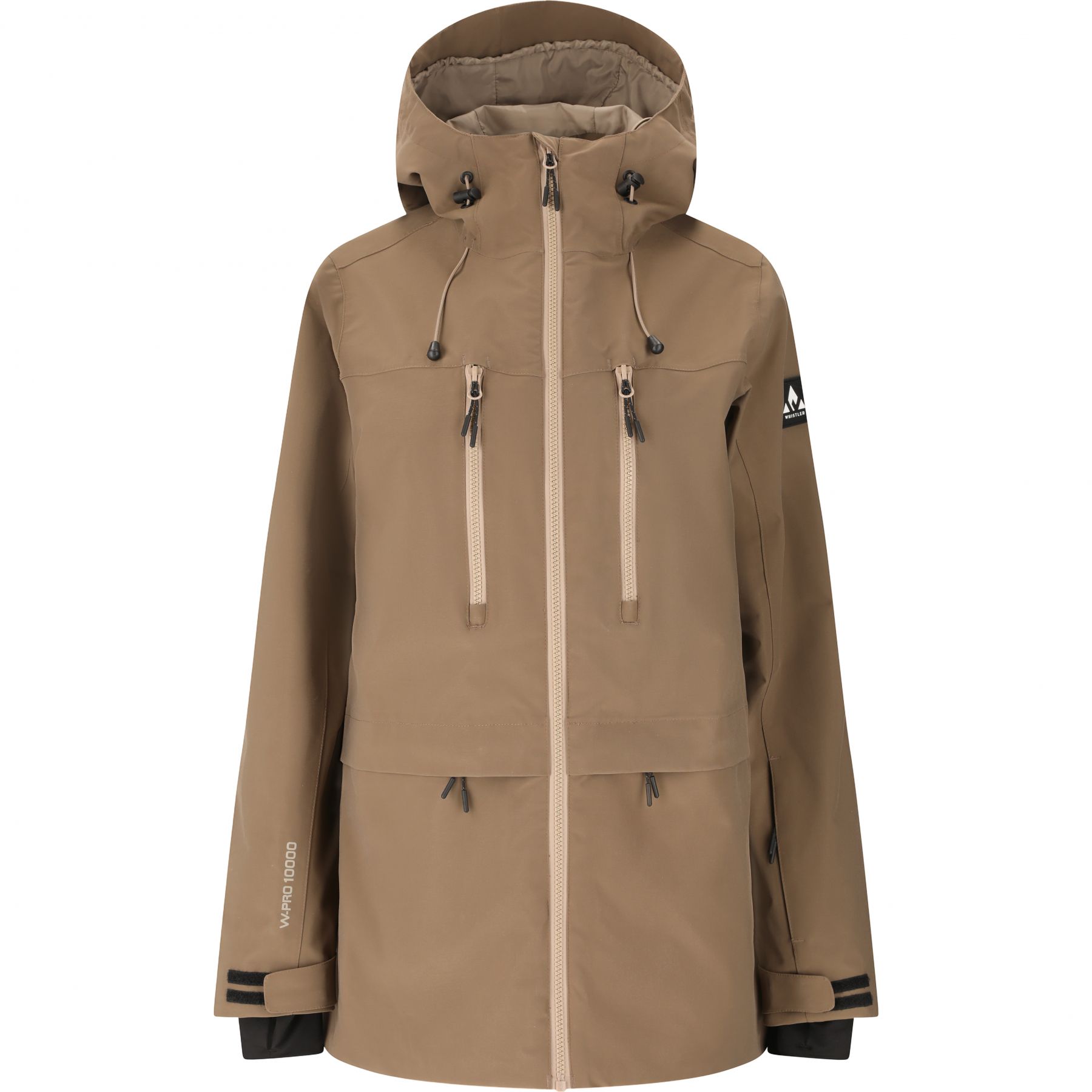 Whistler Takoda, chaqueta de esquí, mujer, marrón