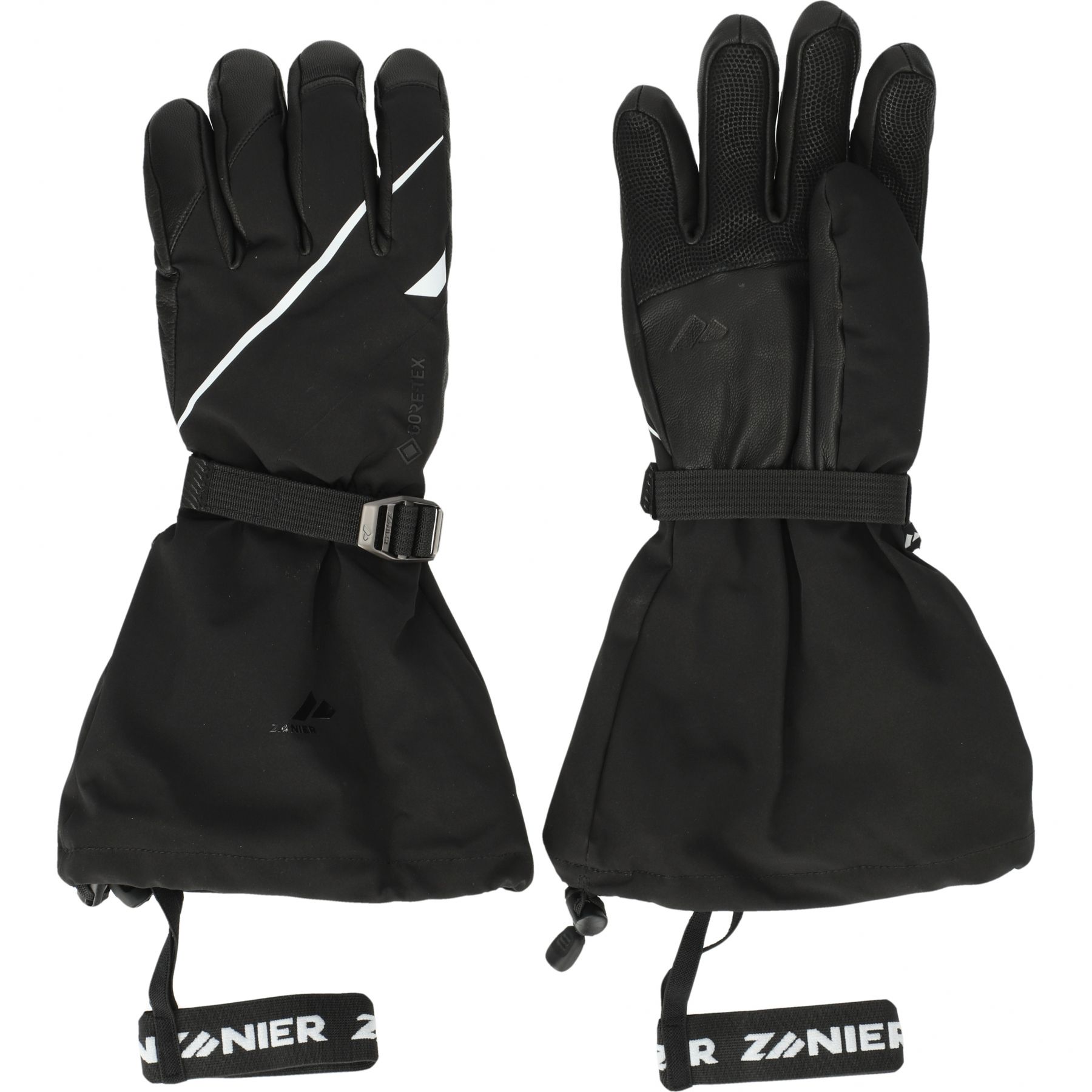 Zanier 70° North GTX, guantes de esquí, negro
