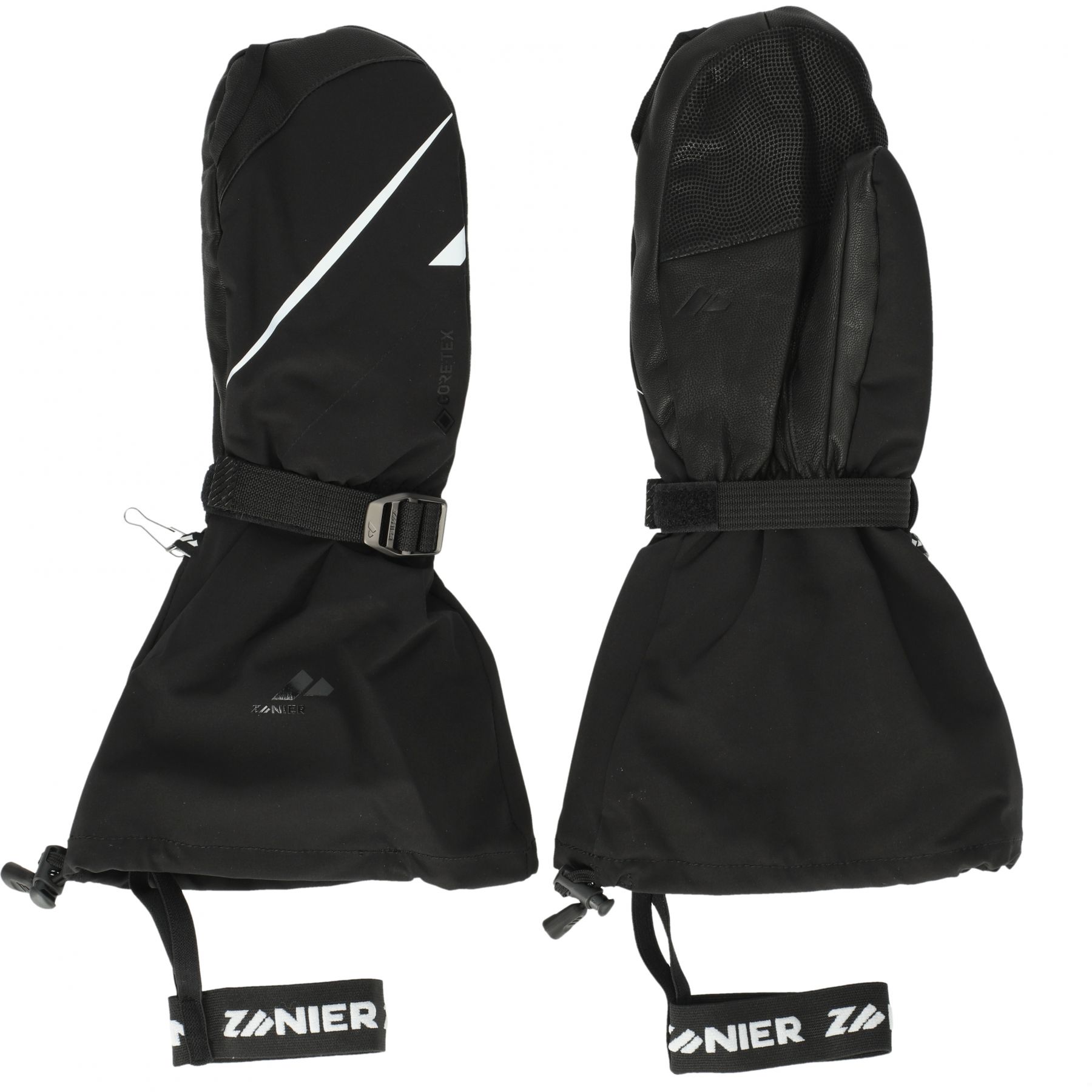 Zanier 70° North GTX, manoplas de esquí, negro