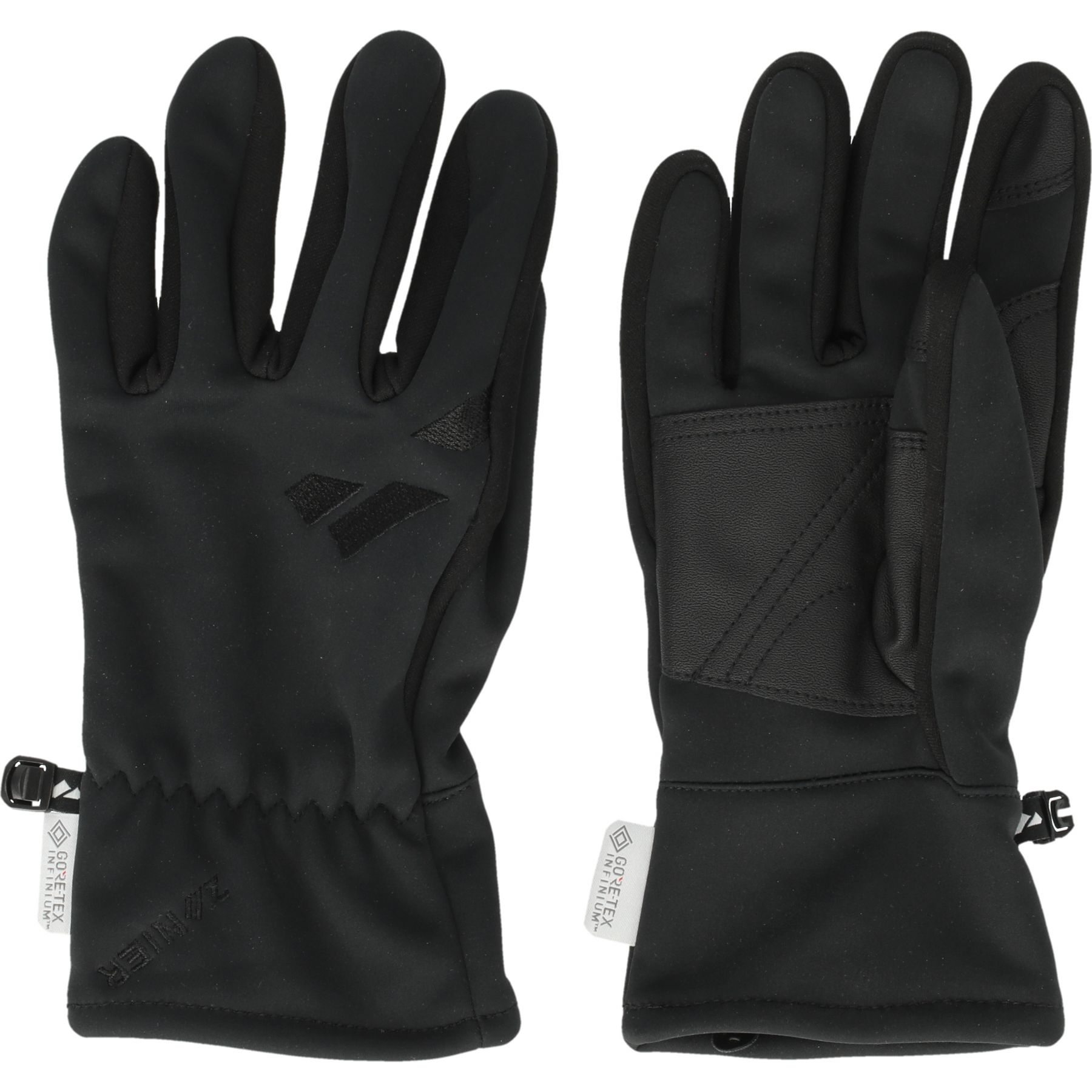 Zanier Move, guantes de esquí, negro